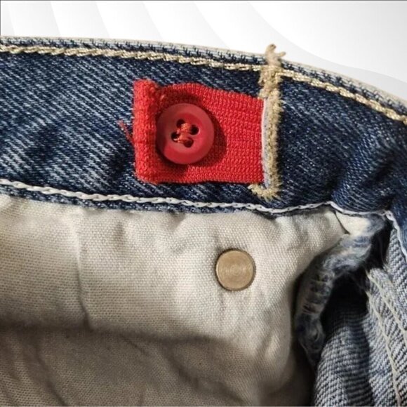 2/$20 Wrangler Boys Jeans Size 12 Regular Adjustable Waist Denim - Picture 4 of 6